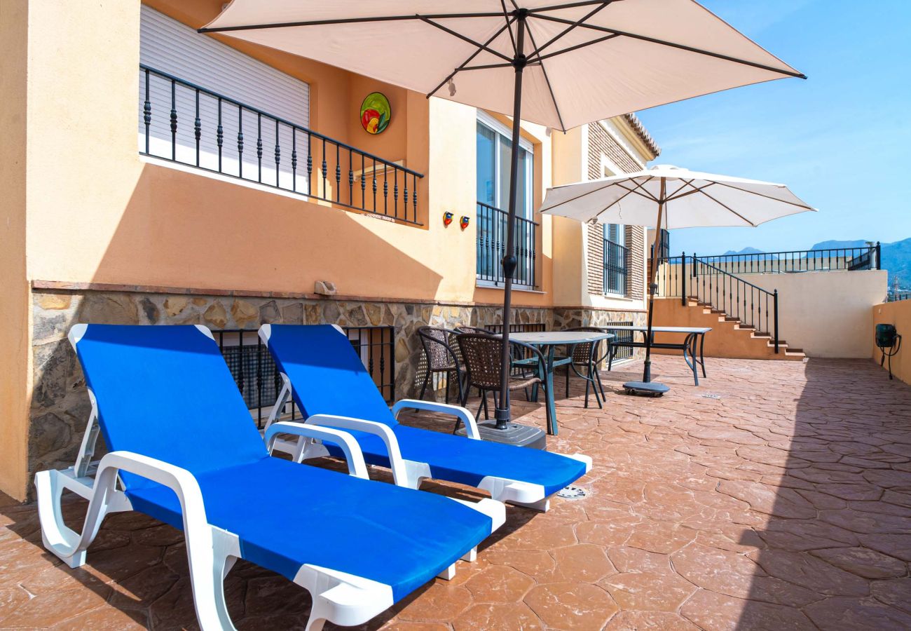 Villa in Nerja - Villa Punta Lara 15: Villa mit Privatpool für 5 Personen mit Meerblick, Nerja