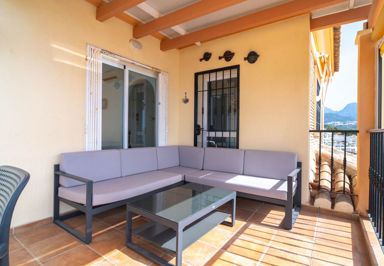 Villa in Nerja - Villa Punta Lara 15: Villa mit Privatpool für 5 Personen mit Meerblick, Nerja