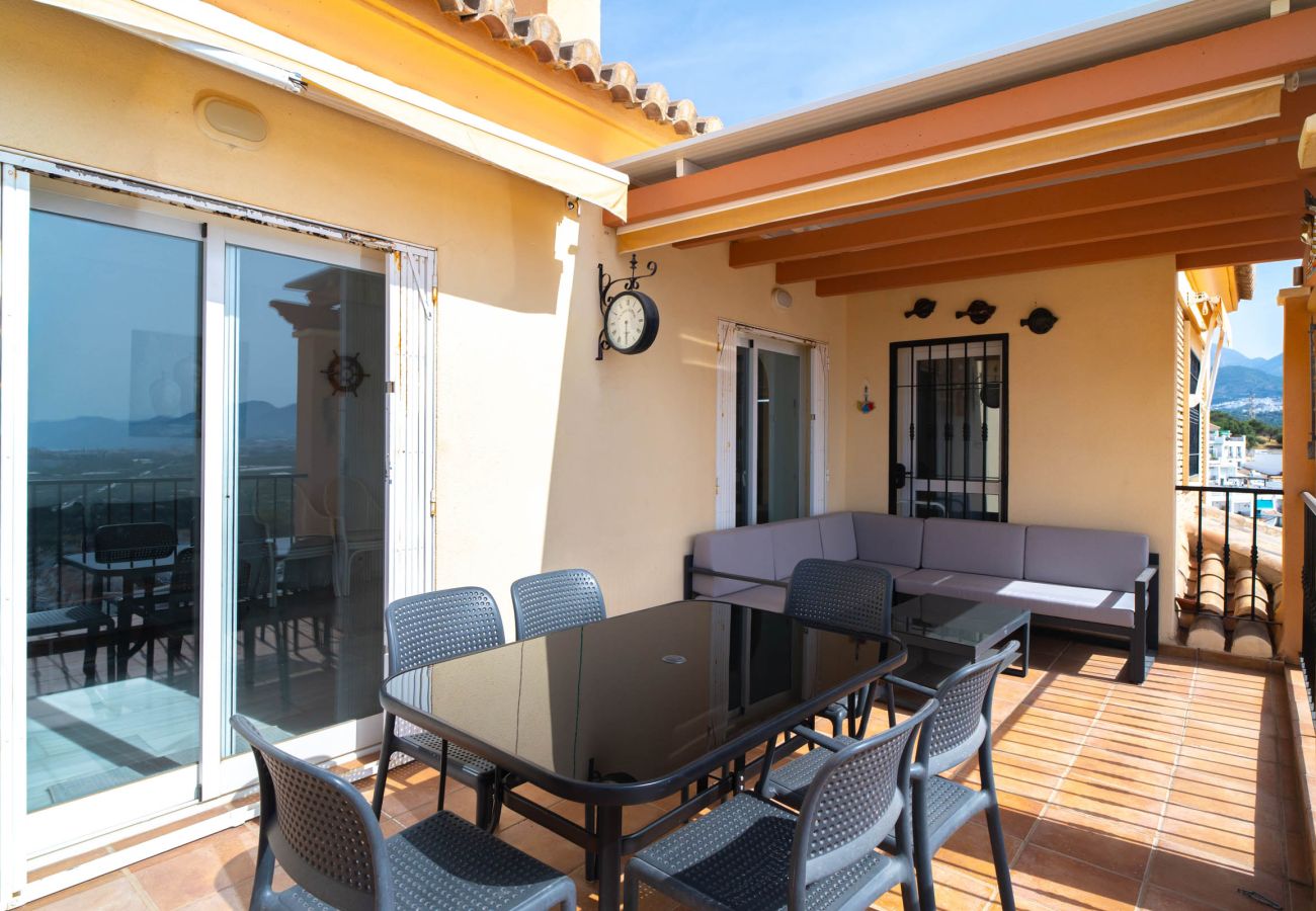 Villa in Nerja - Villa Punta Lara 15: Villa mit Privatpool für 5 Personen mit Meerblick, Nerja