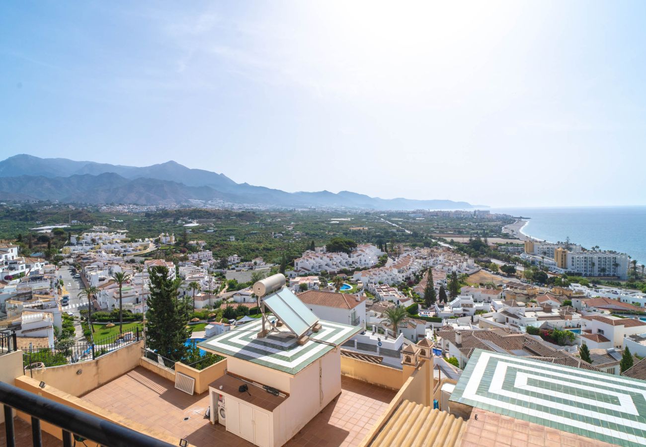 Villa in Nerja - Villa Punta Lara 15: Villa mit Privatpool für 5 Personen mit Meerblick, Nerja