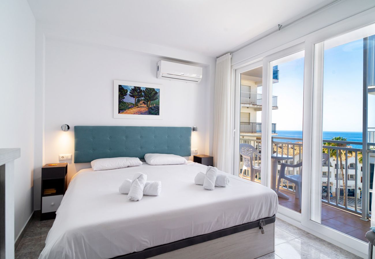 Ferienwohnung in Nerja - Chaparil Seaview - Apartment für Paare nahe Strand Torrecilla